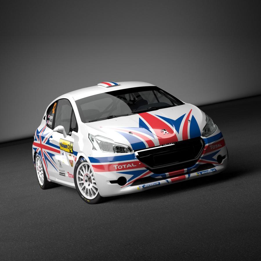 Peugeot 208 R2 Chris Ingram '2014
